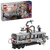 LEGO Marvel Spider-Man vs. Doc Ock Subway Train Scene - Action Figures Kids Toy - Spider-Man Building Toy for Boys & Girls, Ages 9+ - Marvel Collectible with 4 Minifigures - Birthday Gift Idea- 76321