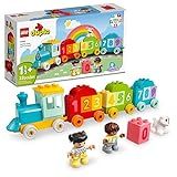 LEGO DUPLO My First Number Train Toy with Bricks for Learning Numbers, Preschool Educational Toys for 1.5-3 Year Old Toddlers, Girls & Boys, Early Development Activity Set, 10954