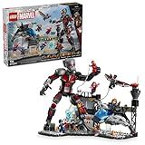 LEGO Marvel Captain America Civil War Action Battle Building Toy Set - Marvel Superhero Toy for Kids, Boys and Girls, Ages 10+ - with 8 Minifigures and Giant Ant Man - Gift Idea for Birthday - 76314