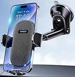 APPS2Car Car Phone Holder Mount for Dashboard & Windshield, Hands-Free Cell Phone Holder for Car, Compatible with iPhone Samsung All Phones, Ideal for Delivery & Uber Drivers, Fleet Vehicles