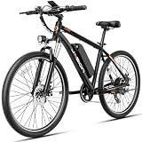 Jasion EB5 Electric Bike for Adults 26" tire with 1000W Peak Motor