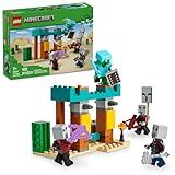 LEGO Minecraft The Illager Desert Patrol Toy Figures and Playset - Building Minecraft Toy for Kids, Boys and Girls, Ages 7+ - with 4 Figures for Pretend Play - Gift Idea for Birthdays - 21267