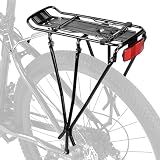 KEMIMOTO Bike Cargo Rack, Rear Bike Rack 24-27.5 in, Adjustable Length