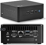 ASUS NUC 13 Pro Tall Mini PC Desktop, Intel Core i5-13420H (4.6GHz), 16GB RAM, 512GB PCIe SSD, Ultra-Quiet and Compact Design, 4K Quad Display, USB, HDMI, Thunderbolt, Wi-Fi 6E, Bluetooth, Win11 Pro