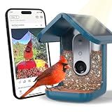 Birdbuddy Pro Solar Smart Bird Feeder with Camera, AI Bird ID, 2K Video