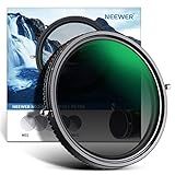 NEEWER 2 in 1 67mm Variable ND Filter ND2–ND32&CPL Filter(Circular Polarizer Filter) No X Cross/30 Layer Nano Coated/HD Optical Glass/Ultra Slim Aluminum Alloy Frame/Water Repellent/Scratch Resistant