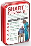 Funny Survival Set Gag Gift with Underwear, Hazmat Bag and Wet Wipe for Men