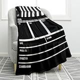 Jekeno Movie Gifts Blanket Clapperboard Throw Blanket