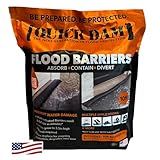 Quick Dam QD610-1 Water Activated Flood Barrier 10 feet, 1-Pack