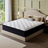 RWAEZYBLUX 12" Heavy Duty Mattress for Big & Tall,Full Size. Pocketed Coils for Strong Support, High-Density Foam & Reinforced Edge, Ultra-Quiet, Bed-in-a-Box