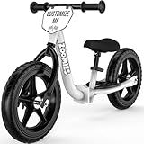 Folding Toddler Balance Bike 2 Year Old / 5 Year Olds – Foldable Easy On-The-Go – w/Carrying Strap – Balance Bike 2+ Year Old