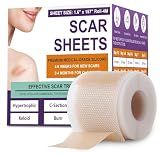 Silicone Scar Sheets, Medical Grade Silicone Scar Tape for Old & New Scars