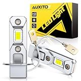 AUXITO H3 LED Fog Light Bulb, 50,000LM 6500K White H3ll H3 Led Bulb, 2PCS