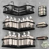 Veken Large Capacity Corner Shower Caddy 6-Pack, Advanced Rustproof Design