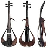 Yamaha YEV104BL Electric Violin, Black, 4 String