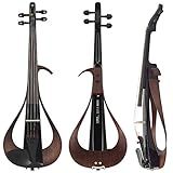 Yamaha YEV104BL Electric Violin, Black, 4 String