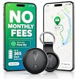 GPS Tracker for Vehicles, Mini Hidden Magnetic Car Locator with Real-Time Tracking, Works with Apple Find My, No Monthly Fee or SIM Card, IP67 Waterproof, 365-Day Battery, iOS Only, Black