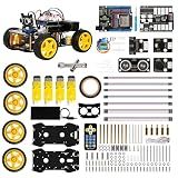 ACEBOTT Robotics Kit for Kids Ages 8-12 12-16, Smart Robot Car Kit Compatible with Arduino & Scratch, STEM Toys Coding Robot Kit with App Control, STEM Gifts for Kids and Teens