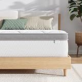 Novilla Twin Size Mattress, 10 Inch Hybrid Mattress in a Box, Comfort Sleep|Pocket Innerspring Pillow Top Mattresses for Motion Isolation, Pressure Relief & Edge Support, Medium Firm, CertiPUR-US
