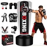 Upgraded Freestanding Punching Bag for Adults, 70" Standing Punching Bag