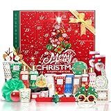 LUCOTIYA Advent Calendar 2025-24 Days of Beauty Advent Calendar, Bath and Body Gifts Sets for Women, Christmas Gifts Baskets for Women, Skincare Beauty Gift Baskets