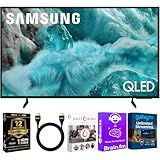 Samsung 50-Inch Q7F Series QLED 4K UHD Smart TV - HDR10+, Alexa Build-in, Bluetooth w/ 12 Month CPS Protection Plan, AUX HDMI Cable, Streaming Bundle