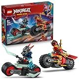 LEGO NINJAGO Kai's Motorcycle Speed Race Building Toy for Kids - Pretend Play Motorcycle Toy with 2 Minifigures - Building Blocks for Boys & Girls, Ages 6+ - Gift Idea for Birthdays - 71838