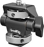 SmallRig Field Monitor Mount Holder Swivel and Tilt Adjustable with Cold Shoe Mount for 5" and 7" Monitor