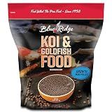 Blue Ridge Koi Fish Food, Growth Formula Mini, 1/8" Pellets, 5 lb