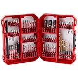 Milwaukee Shockwave Bit & Drill Bit Kit w/ 60 Pcs - 48-32-4097
