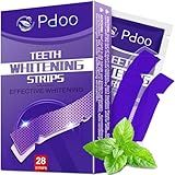 Purple Teeth Whitening Strips - 28 Teeth Whitener Strips (14 Uses) | Purple Color-Correcting Gel Technology | Teeth Whitening Kit for Sensitive Teeth | Enamel Safe, Peroxide-Free for a Brighter Smile