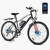 AYOLNY Electric Bike for Adults/Teens, 26" Electric Mountain Bike & 14" Foldable Commuter Ebike, 1500W/1000W Peak Motor Electric Bicycle for Commuting, 80/70/55 Miles Range 36V Battery