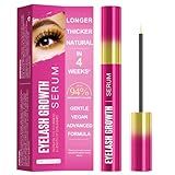 Tinclen Eyelash Growth Serum with Advanced Formula Eyelash Enhancing serum for Longer Thicker and Fuller Lashes Lash Serum Gentle & Vegan Eyelash Conditioner 0.17 Fl Oz (5mL)