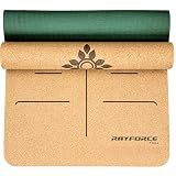 PRO Cork Yoga Mat – Designed for Hot Yoga – Sweat Activated Non-Slip Grip – 6MM Thick