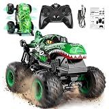 BEZGAR Monster Truck Toys，1:20 Remote Control Car with Light & Music