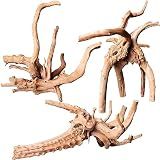 majoywoo Natural Driftwood for Aquarium Decor Fish Tank Decor Reptile Decor