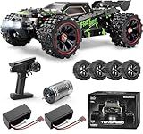 1/14 Brushless RC Cars for Adults Fast 50+ mph, RC Trucks 4x4 Offroad Waterproof, Electric Powered High Speed Remote Control Car, Fast Extreme All Terrain RC Truggy with 3S Battery for Snow Sand
