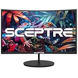 Sceptre New Curved 24 inch Gaming Monitor 100Hz 2X HDMI Build-in Speakers 2025