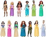 Mattel Disney Princess Ultimate Princess Collection with 13 Fashion Dolls in Sparkling Clothing & Accessories, Poseable, Inspired by Movies (Amazon Exclusive)