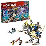 LEGO NINJAGO Rogue’s Mech Dragon Rider Building Toy - Dragons Rising Play Set & 4 Ninja Toy Minifigures for Boys & Girls, Ages 8+ - 2 Ways to Build & Play - Gift Idea for Birthdays - 71843