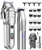 Jack & Rose Clippers and Trimmers Set, Cordless Hair Clippers for Men, Barber Clippers Set
