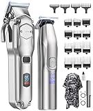 Jack & Rose Clippers and Trimmers Set, Cordless Hair Clippers for Men, Barber Clippers Set