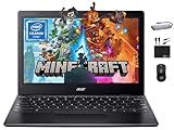 Acer 2024 311 Chromebook Laptop Student Business, Dual-Core Intel N4500 Processor,11.6" HD Display, 4GB RAM, 192GB (64GB eMMC+128GB Card), Webcam WiFi, Long Battery, Chrome OS +MarxsolAccessory