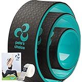 Yoga Wheel 3 Pack - Lose Weight, Get in Shape and Get Fit. Three pack Yoga Wheel Set. Home Exercise and Workout. Improve Posture
