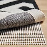 GORILLA GRIP® Strong Rug Pad Gripper, Grips Help Keep Area Rugs Safe in Place, Slip and Skid Resistant Pads for Tile and Hardwood Floors, Under Carpet Mat Cushion Floor Protection, 2x3 FT