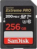 SANDISK 256GB Extreme PRO SDXC UHS-I Memory Card - C10, U3, V30, 4K UHD, SD Card - SDSDXXD-256G-GN4IN