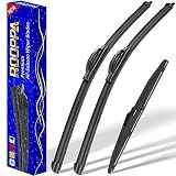 3 Wipers Fits KIA Sportage 2017-2022 Hyundai Santa Fe 2019-23 Wiper Blades