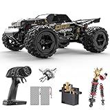 DEERC 9309E 1/16 All Terrain Fast RC Cars for Adults 40KPH,4WD Electric Off-Road Remote Control Monster Truck,2.4Ghz High Speed Car,Waterproof Monster Truck with 2 Batteries for Boys & Kids