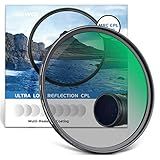 Neewer 67mm Polarizing Filter 30 Layer Multi Resistant Nano Coatings Circular Polarising Filter(CPL) Reduce Glare/Enhance Contrast/Ultra Slim/Reduces Reflection/HD Optical Glass Polarizer Filter