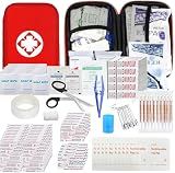 First Aid Kit 277PCS Car Home Camping Essentials Red Emergency Kit YIDERBO